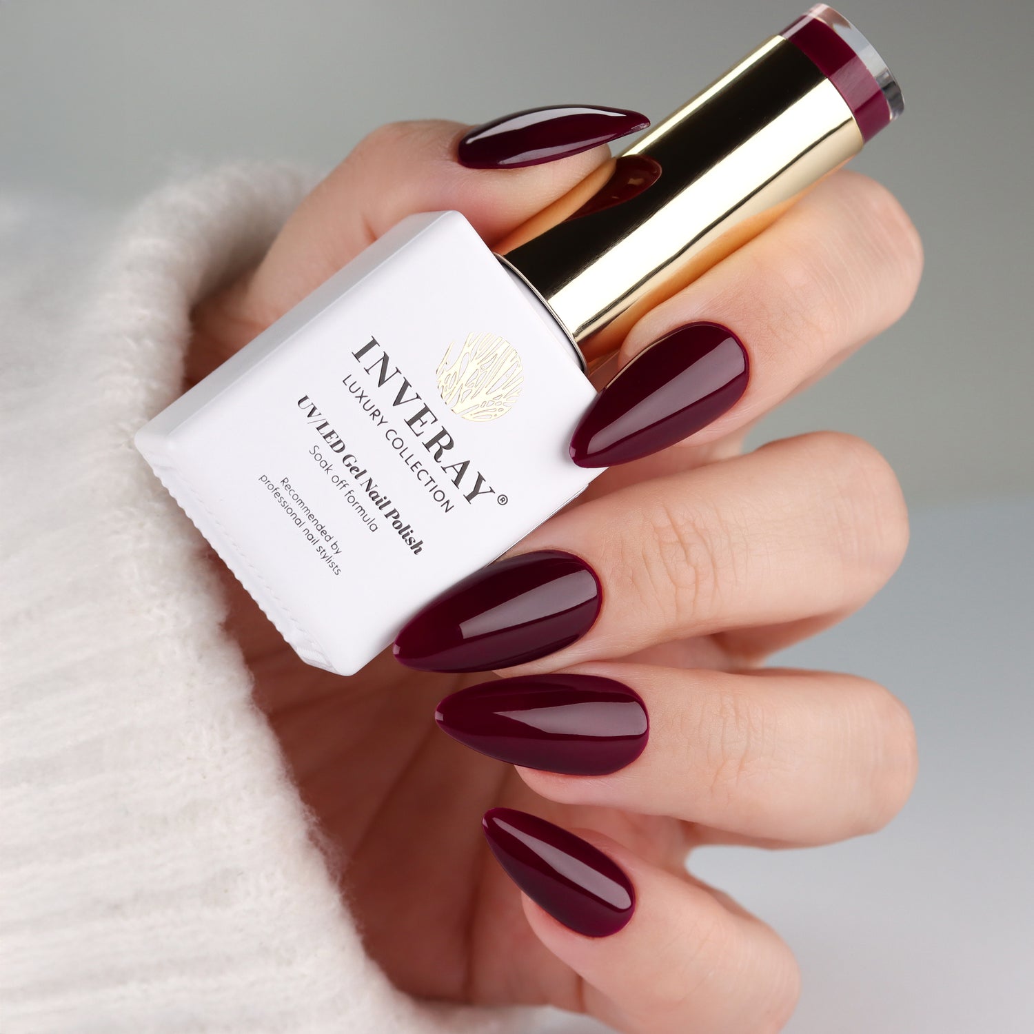 Inveray Luxury Gel Polish, 280 Chocolate Berry