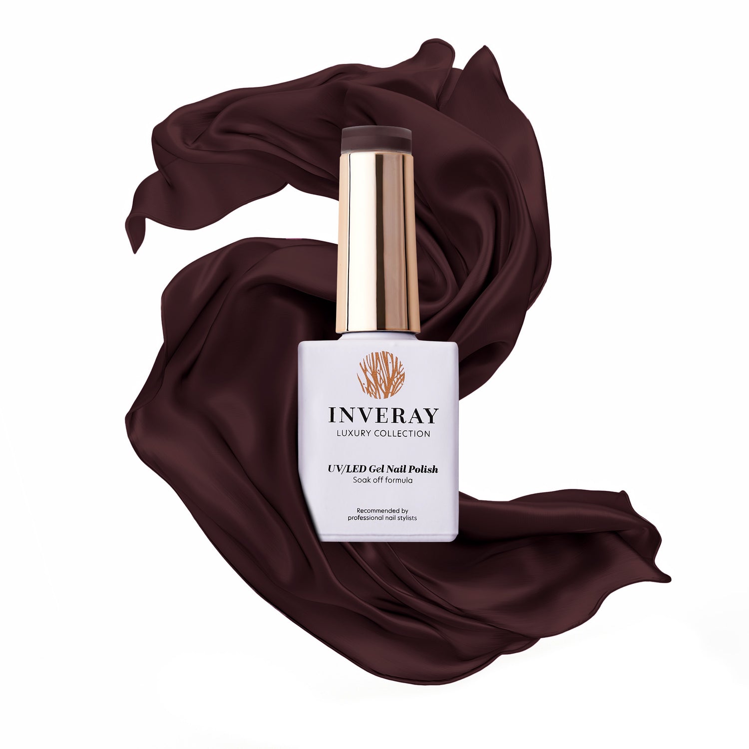 Inveray Luxury Gel Polish, 281 Prune Ganache