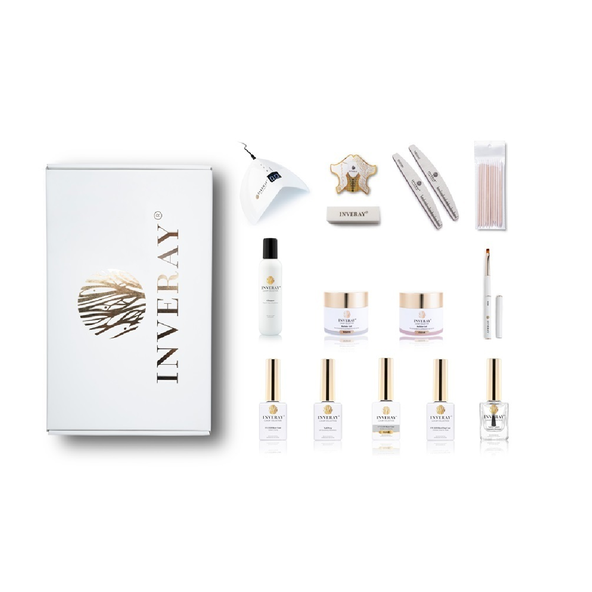 Inveray Luxury Builder Gel Technique Aloituspaketti