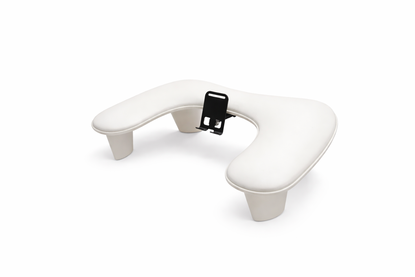 Handrest with Phone Stand, White