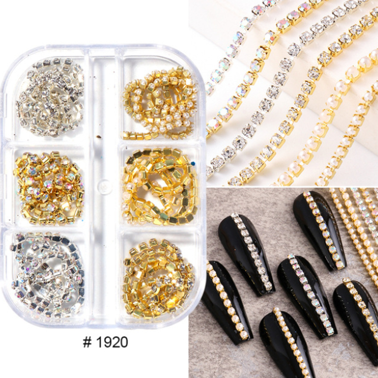 Nail Art Set, Chains