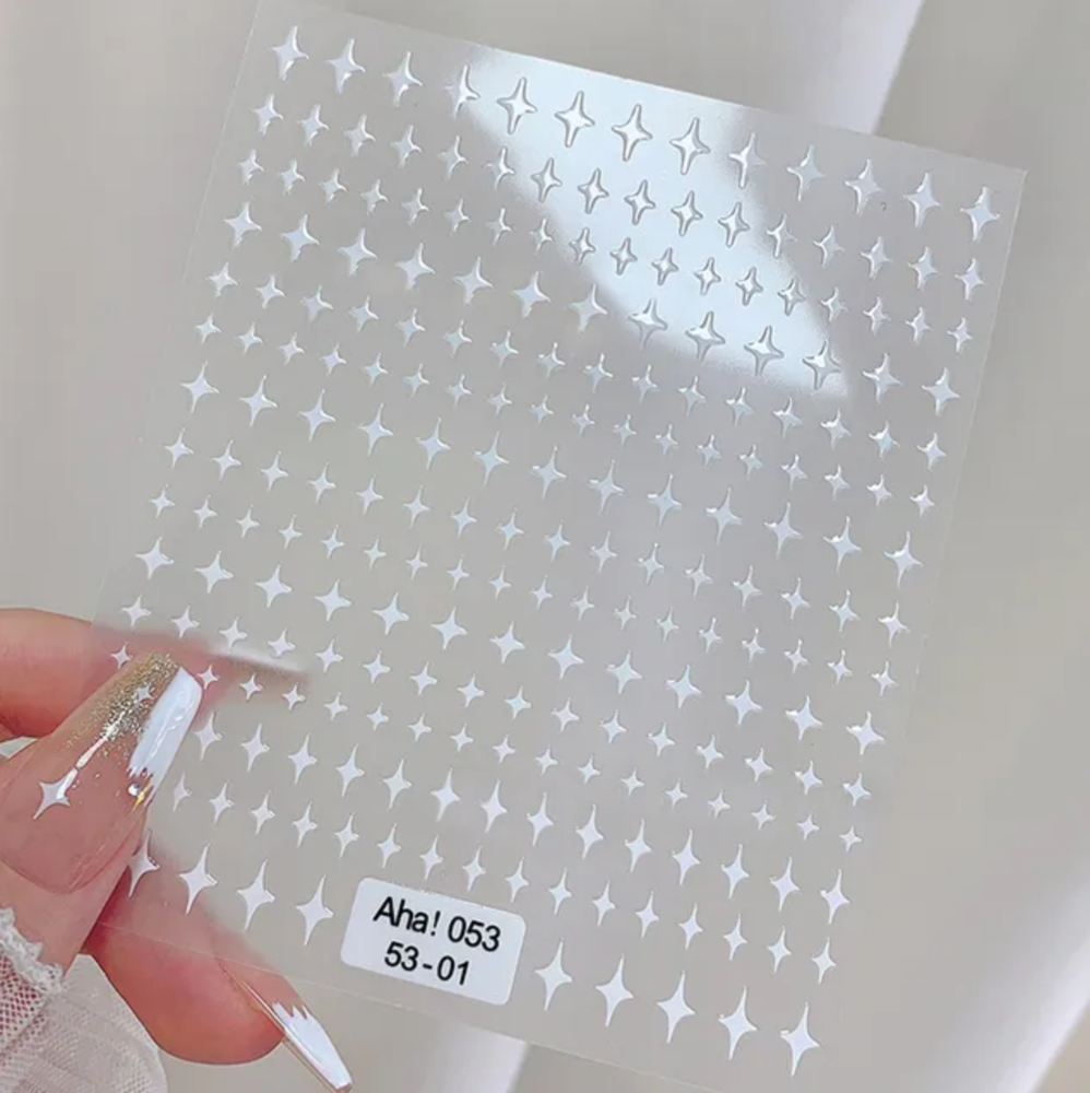 Kynsitarrat, Sparkles Valkoinen