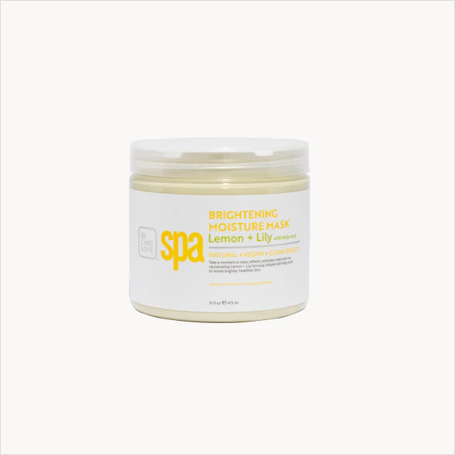 BCL Spa Moisture Mask, Lemon + Lily with Koijc Acid 473ml