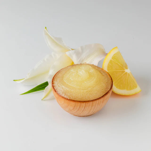BCL Spa Sugar Scrub, Lemon + Lily with Kojic Acid
