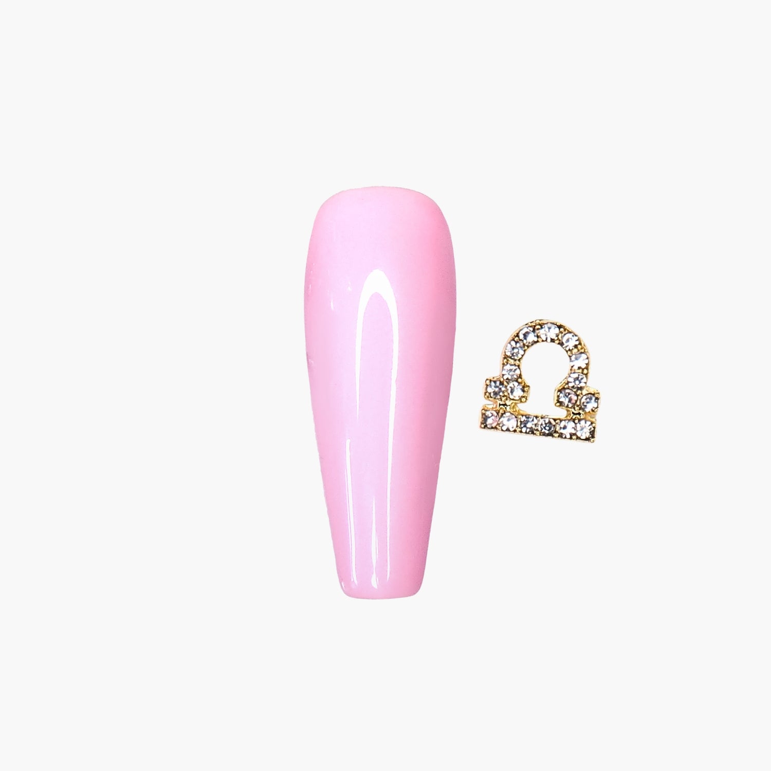 Nail Decoration, Zodiac signs Gold