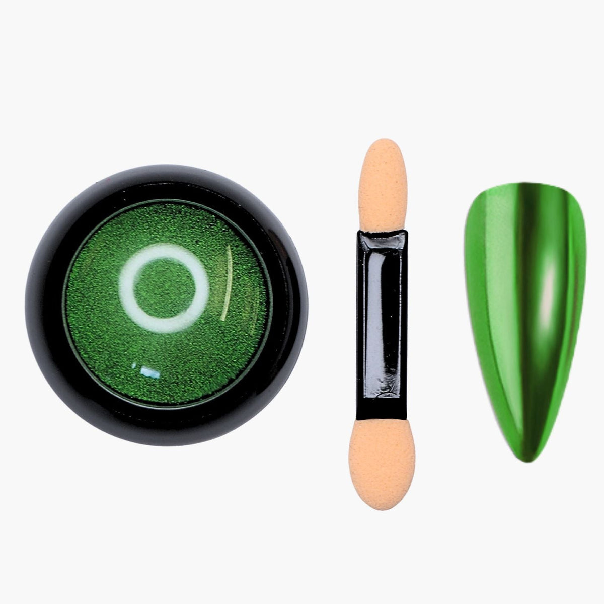 Nailfix Mirror Chrome Pigment, 06 Green