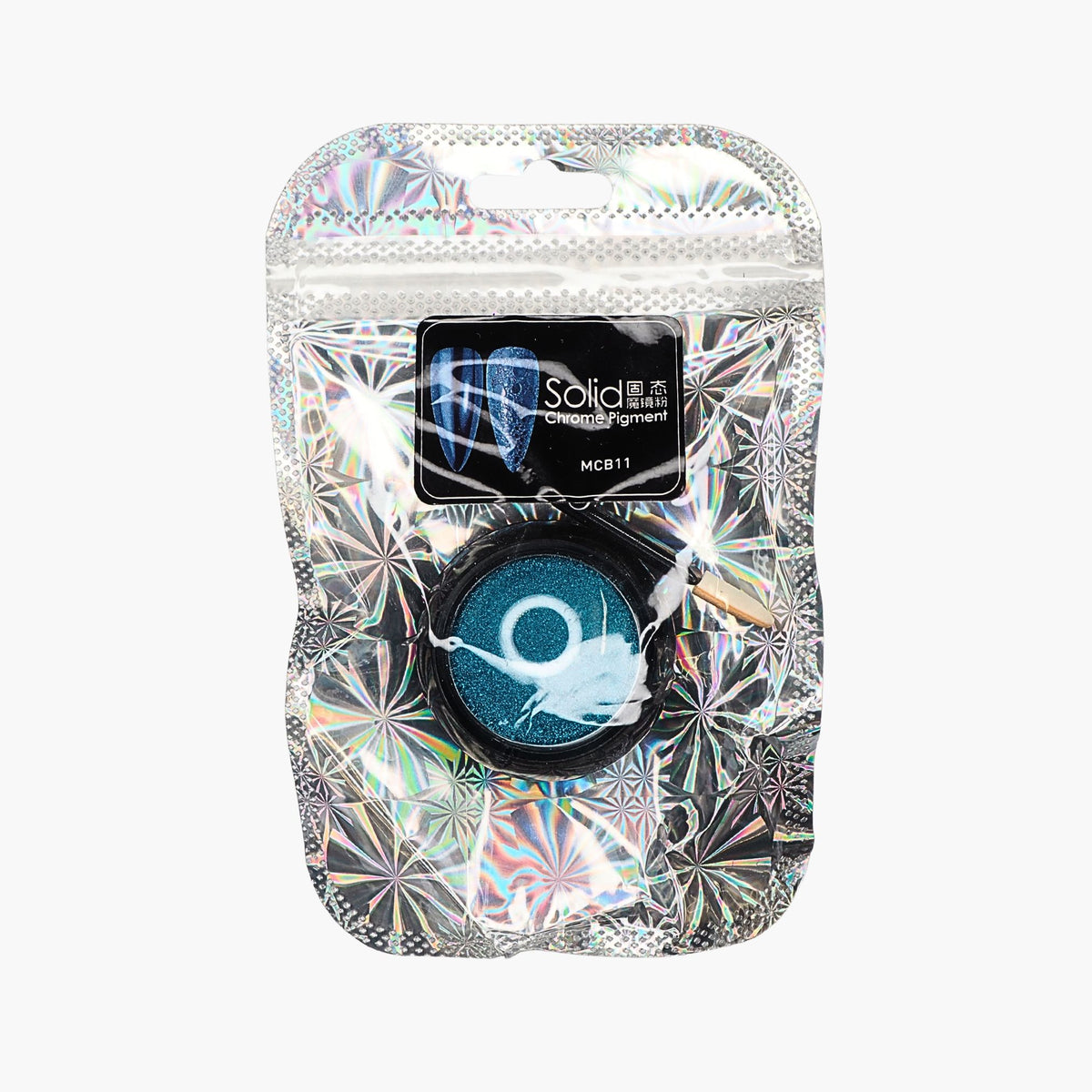 Nailfix Mirror Chrome Pigment, 11 Capri Blue