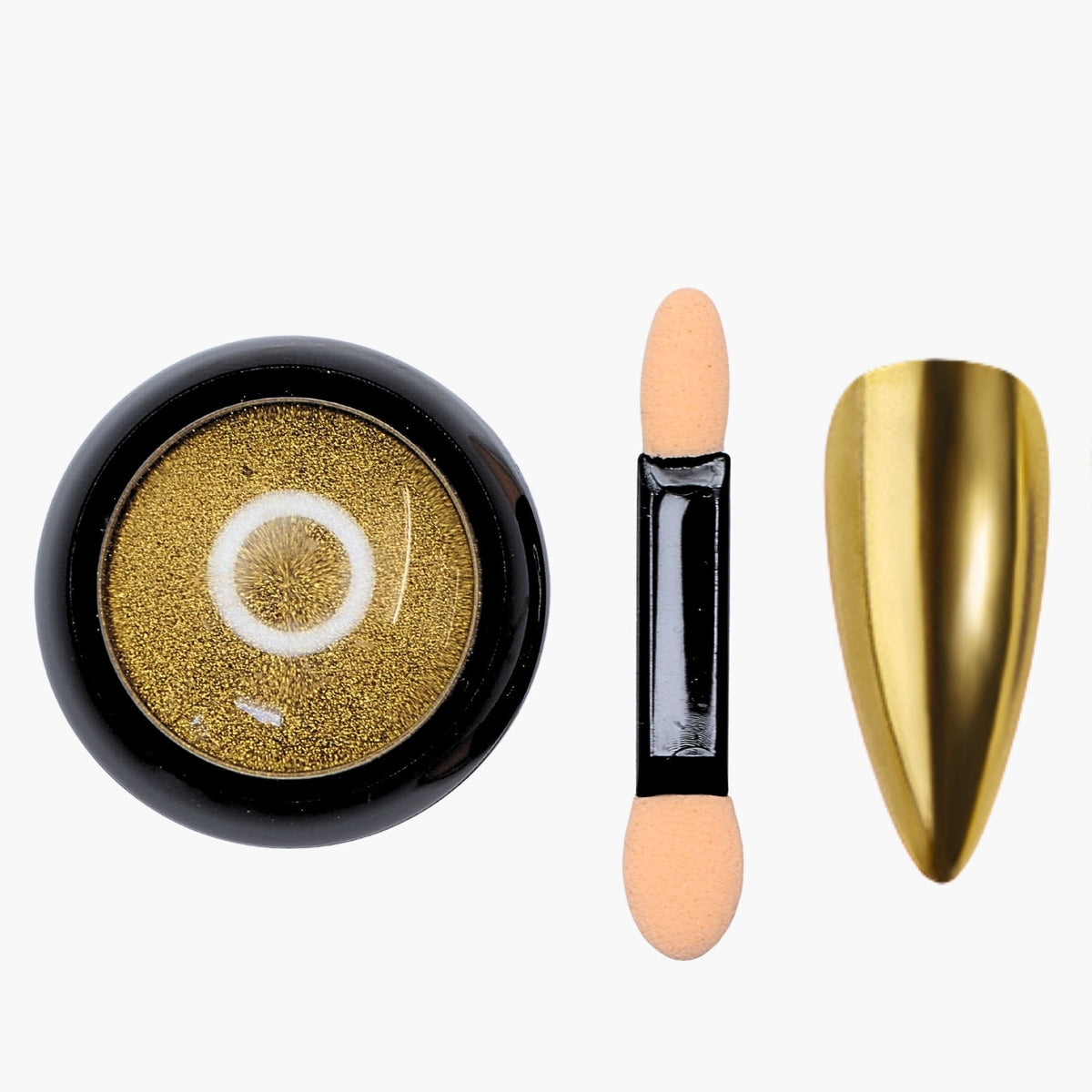 Nailfix Mirror Chrome Pigmentti, 16 Gold
