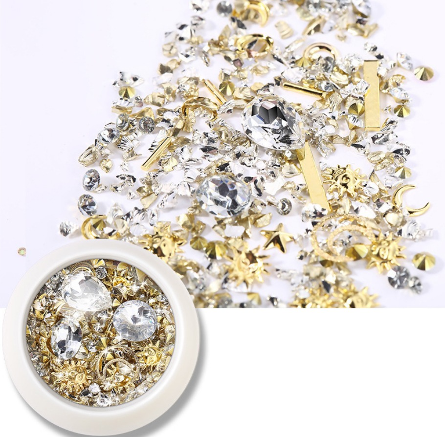 Mixed Nail Art Rhinestones 4