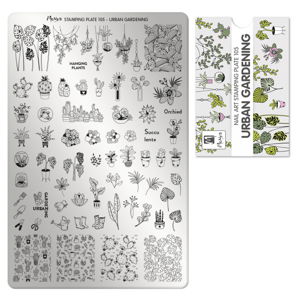 Moyra Stamping tile, Urban gardening