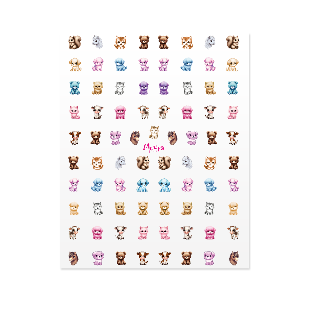 Moyra Kids Nail Stickers for Children No. 04