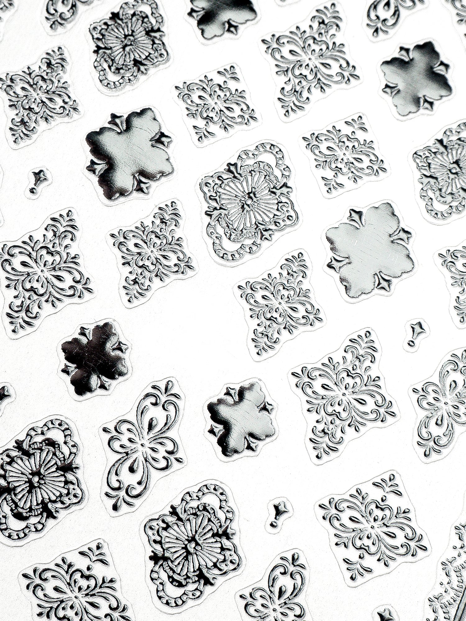 TOMONI Nail Stickers, Rococo