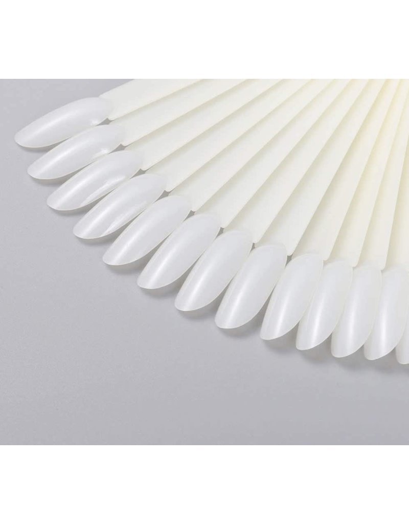 Nail fan Naturel Almond 50 pcs