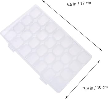 Storage box, 7x4 Clear