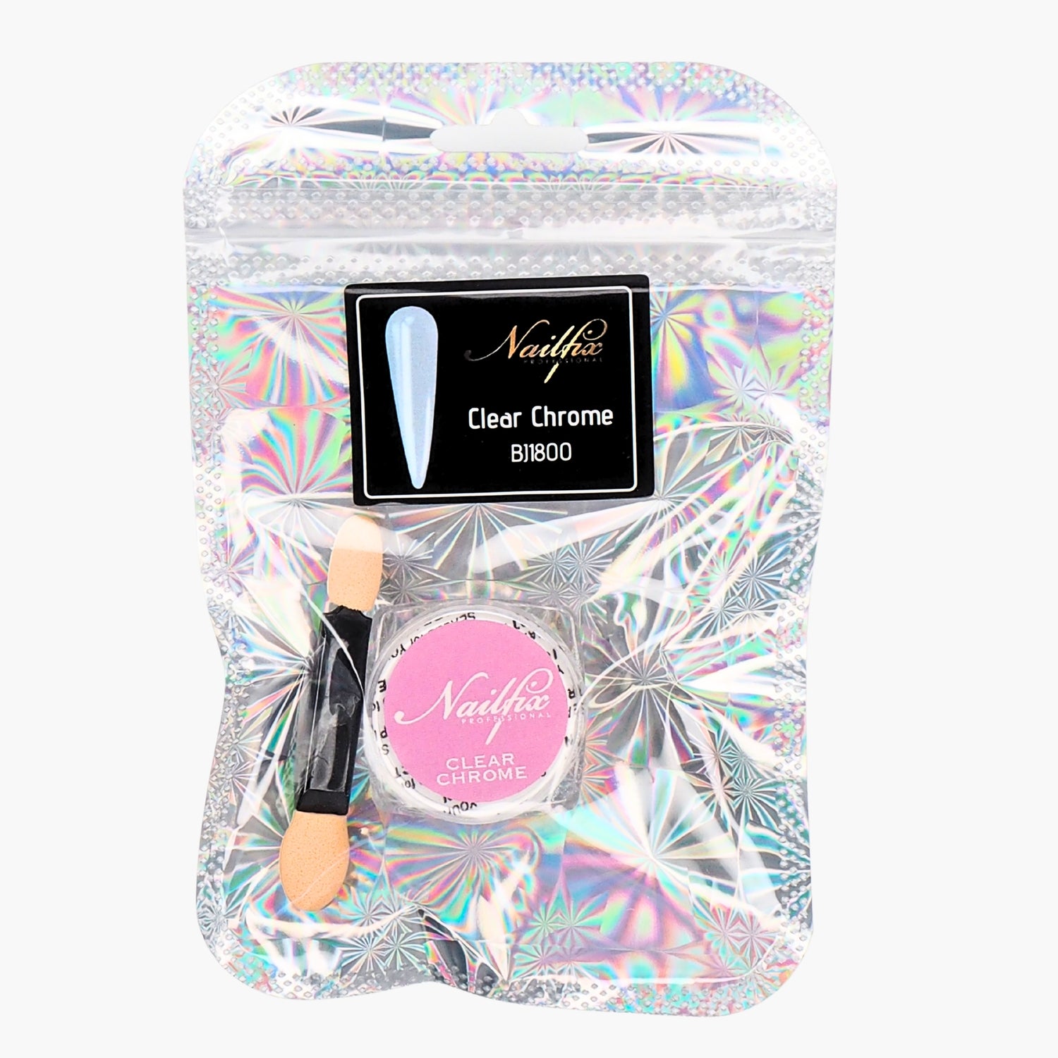 Nailfix Clear Chrome Powder