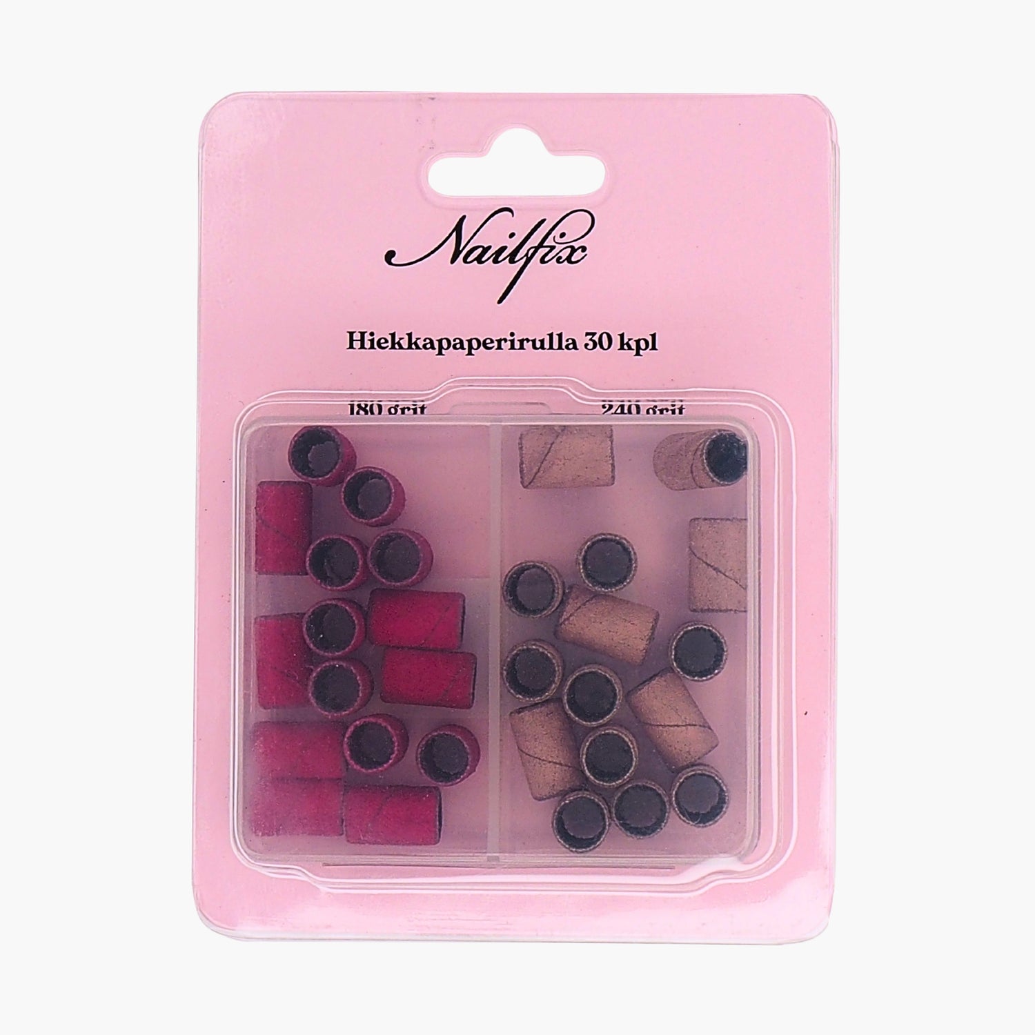 Nailfix Hiekkapaperirulla 30 kpl, 180/240 grit
