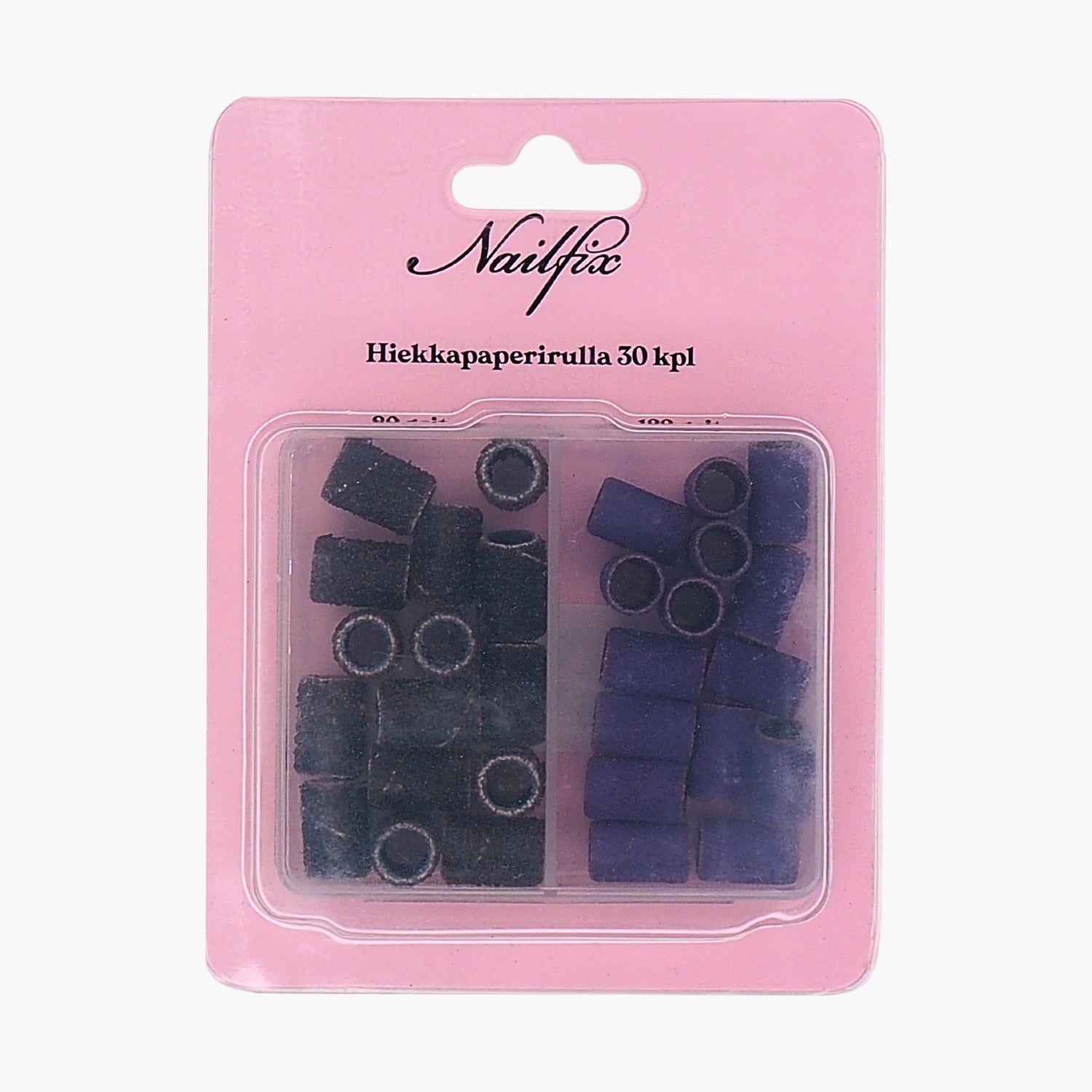 Nailfix Hiekkapaperirulla 30 kpl, 80/120 grit