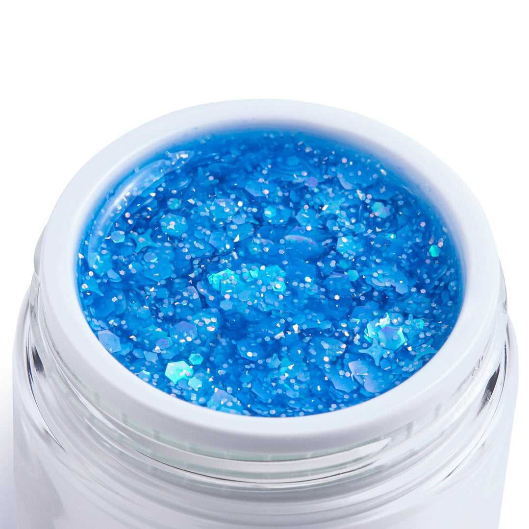 Inveray Macaron Glitter Gel Polish, Blueberry