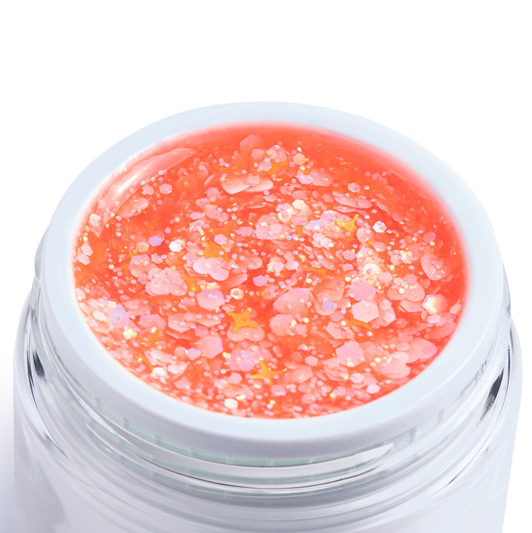 Inveray Macaron Glitter Gel Polish, Ladyfinger