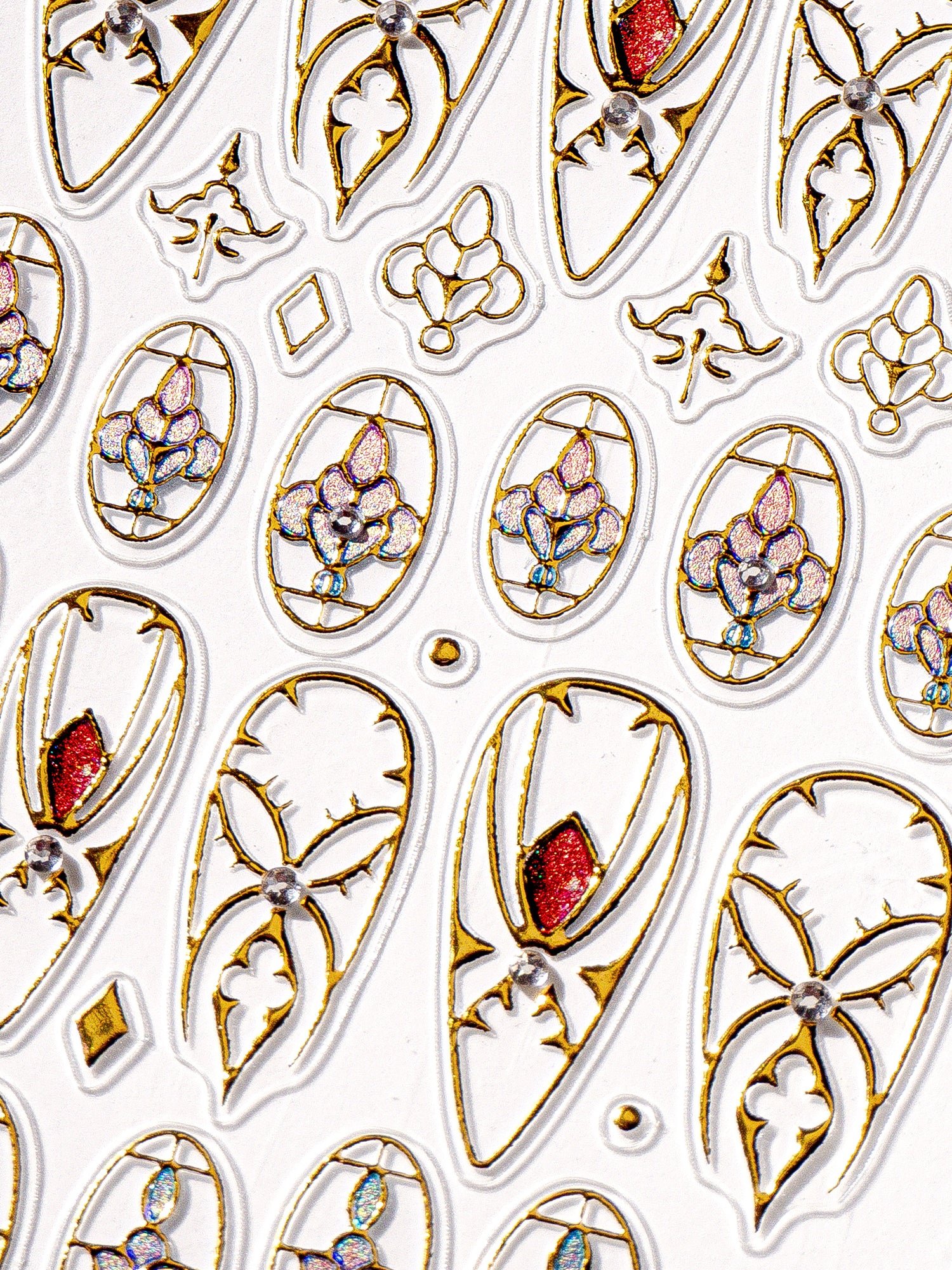 Nail Stickers, Mosaic