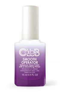 Color Club Smooth Operator Enchances Sheer Polish With A Smooth Finish