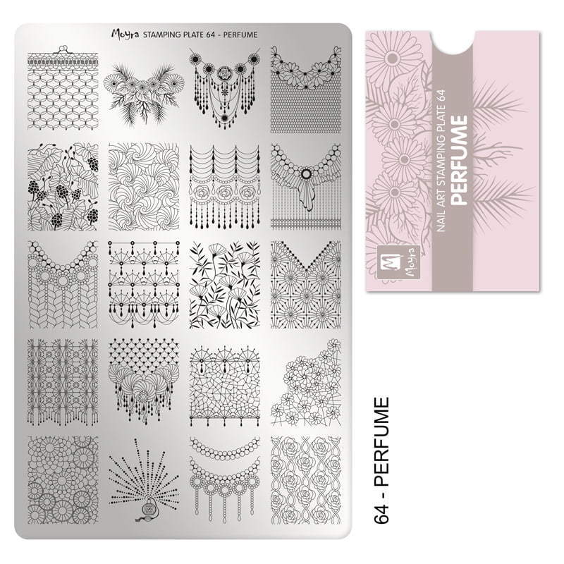 Moyra Stamping plate, 64 Perfume