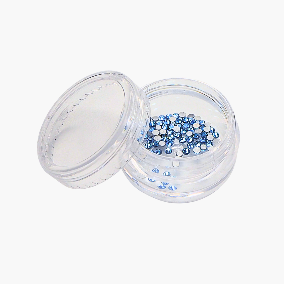 Koristekristallit Lt. Sapphire 100 kpl Purkki