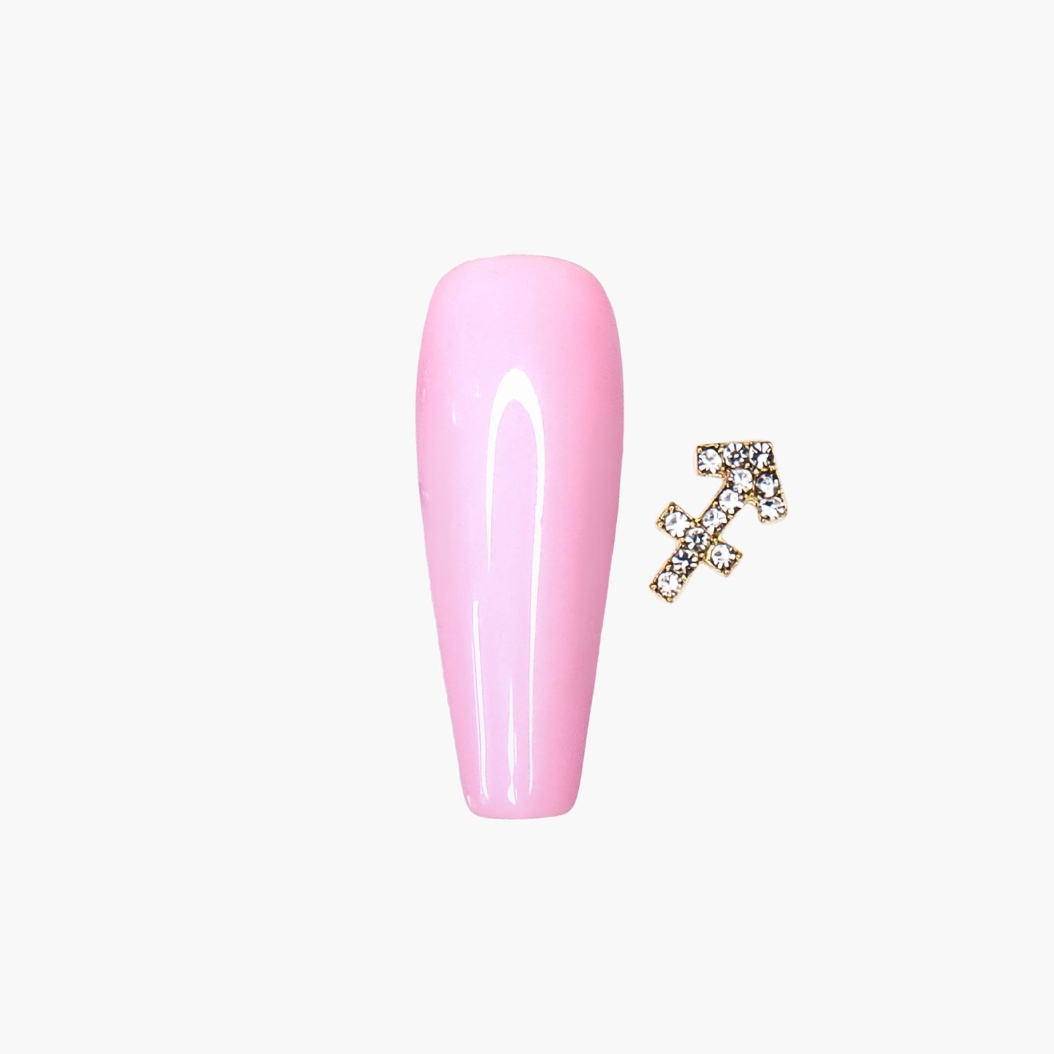 Nail Decoration, Zodiac signs Gold