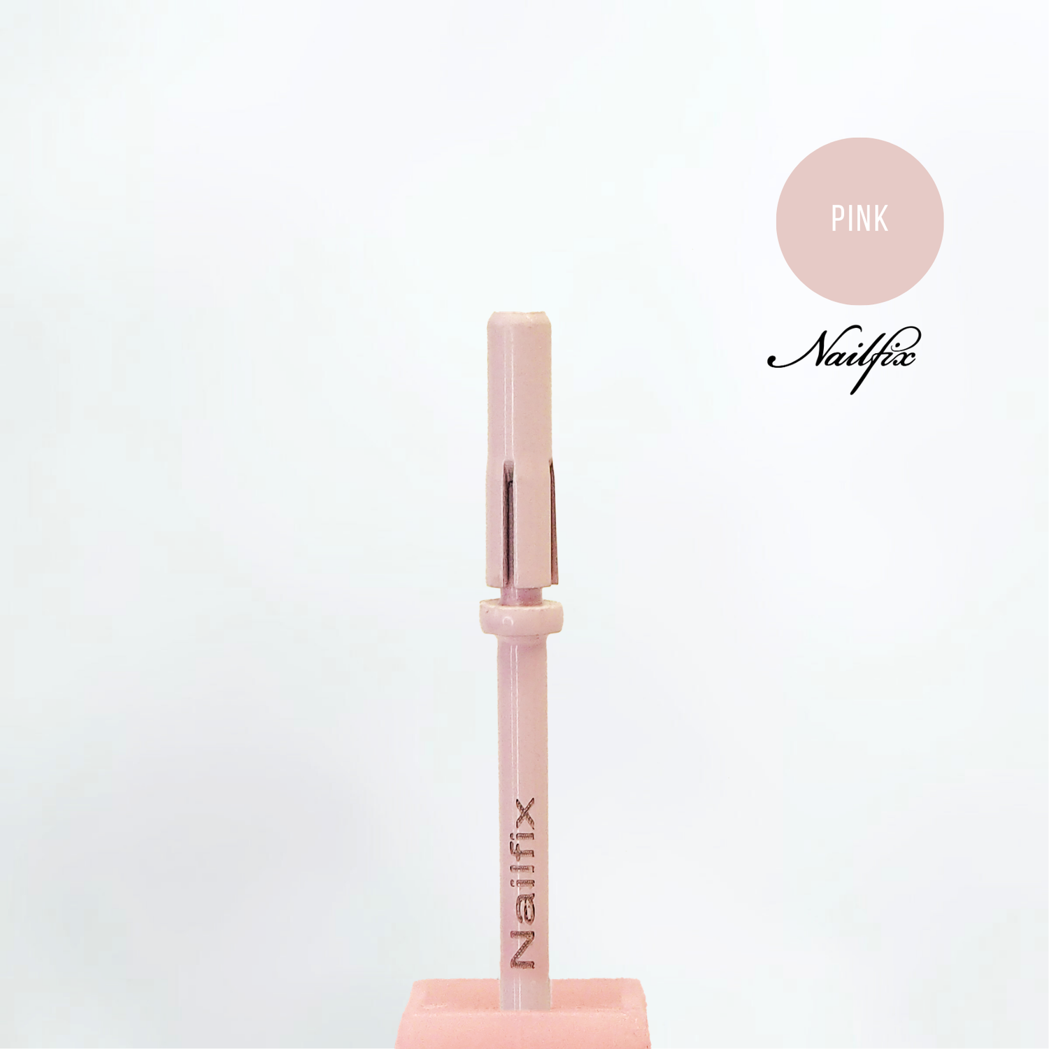 Nailfix Poranterä Mini Mandrel Bit, Vaaleanpunainen