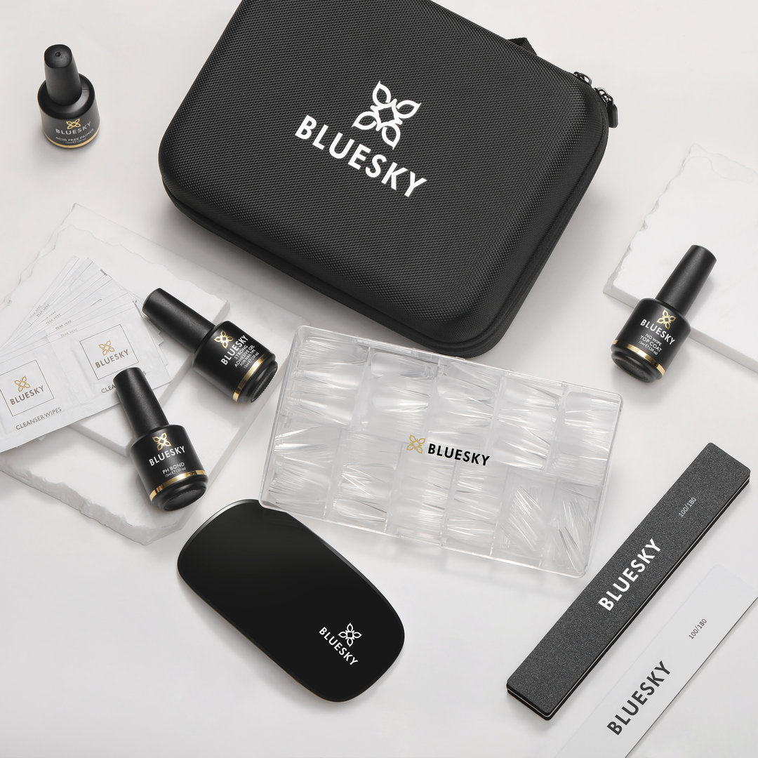 Bluesky Soft Gel Kit Starter Kit, Stiletto