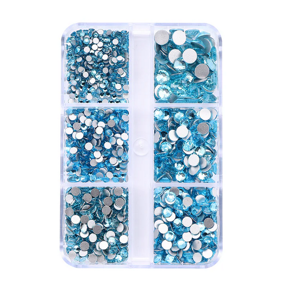 Crystal set, Aquamarine