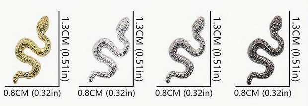 Nail Art Set, Snake 2 (Small)