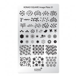 Konad Square Image Plate Stamping plate 31