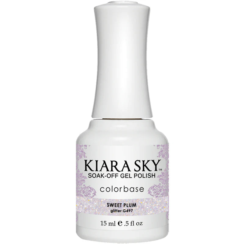 Kiara Sky Gel Polish, Sweet Plum