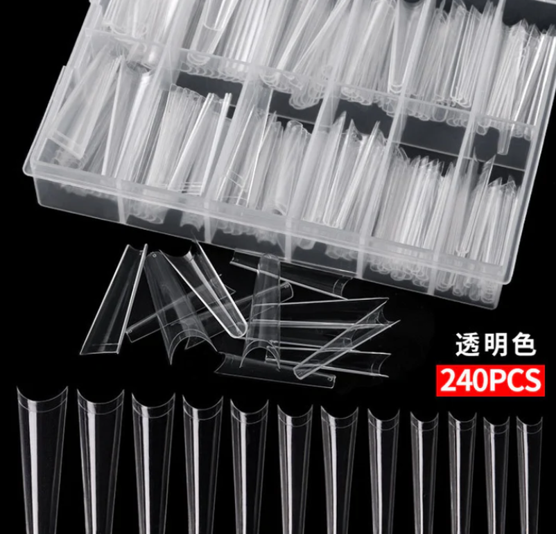 Tip box 240 pcs., Long Coffin