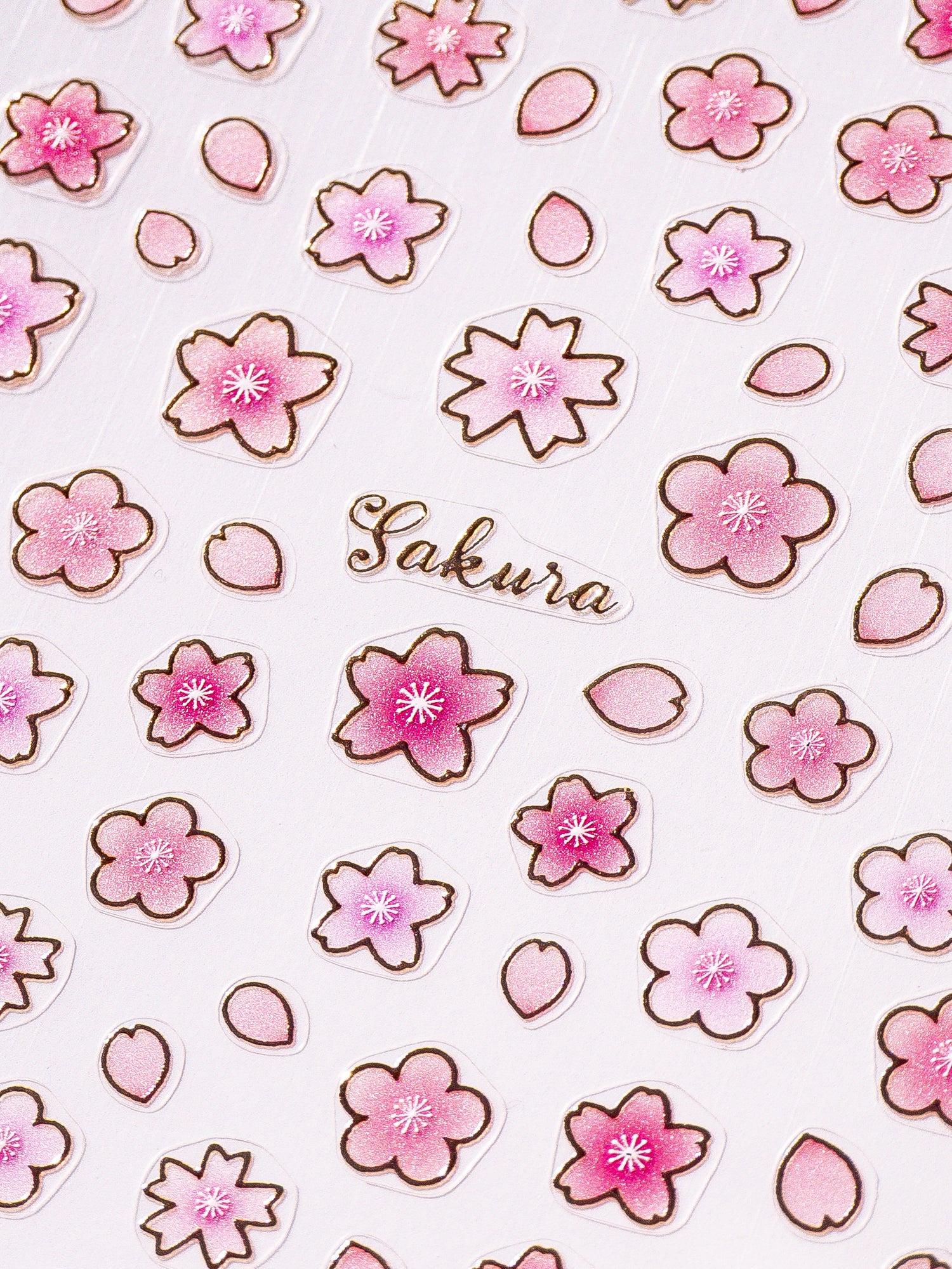 TOMONI Nail Stickers, Sakura
