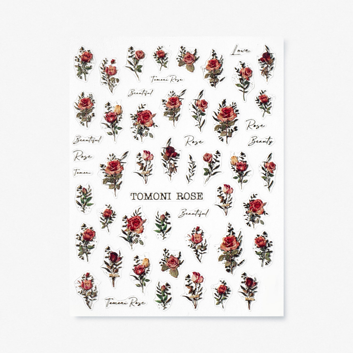 TOMONI Kynsitarrat, Red Rose