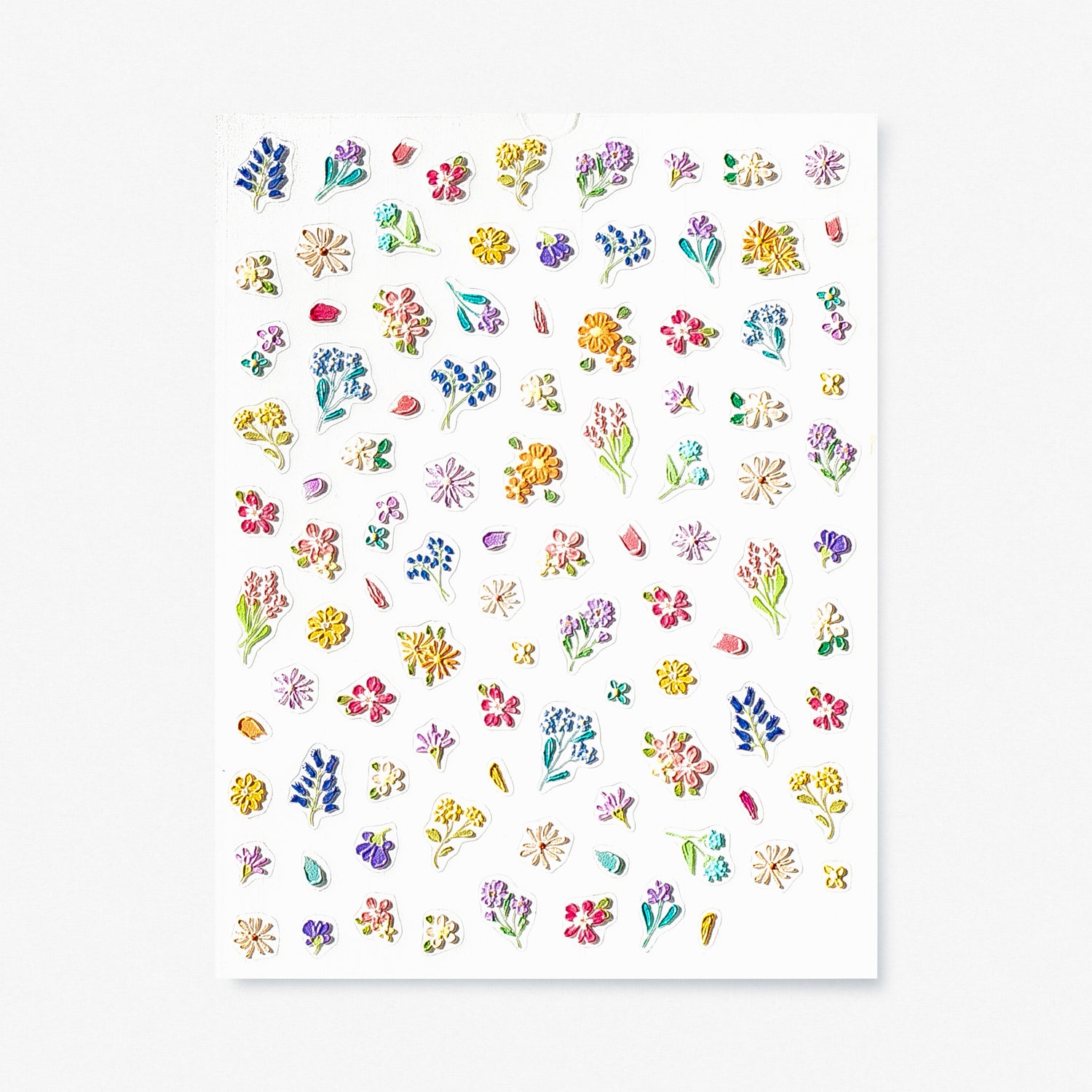 TOMONI Nail stickers, Spring Flowers