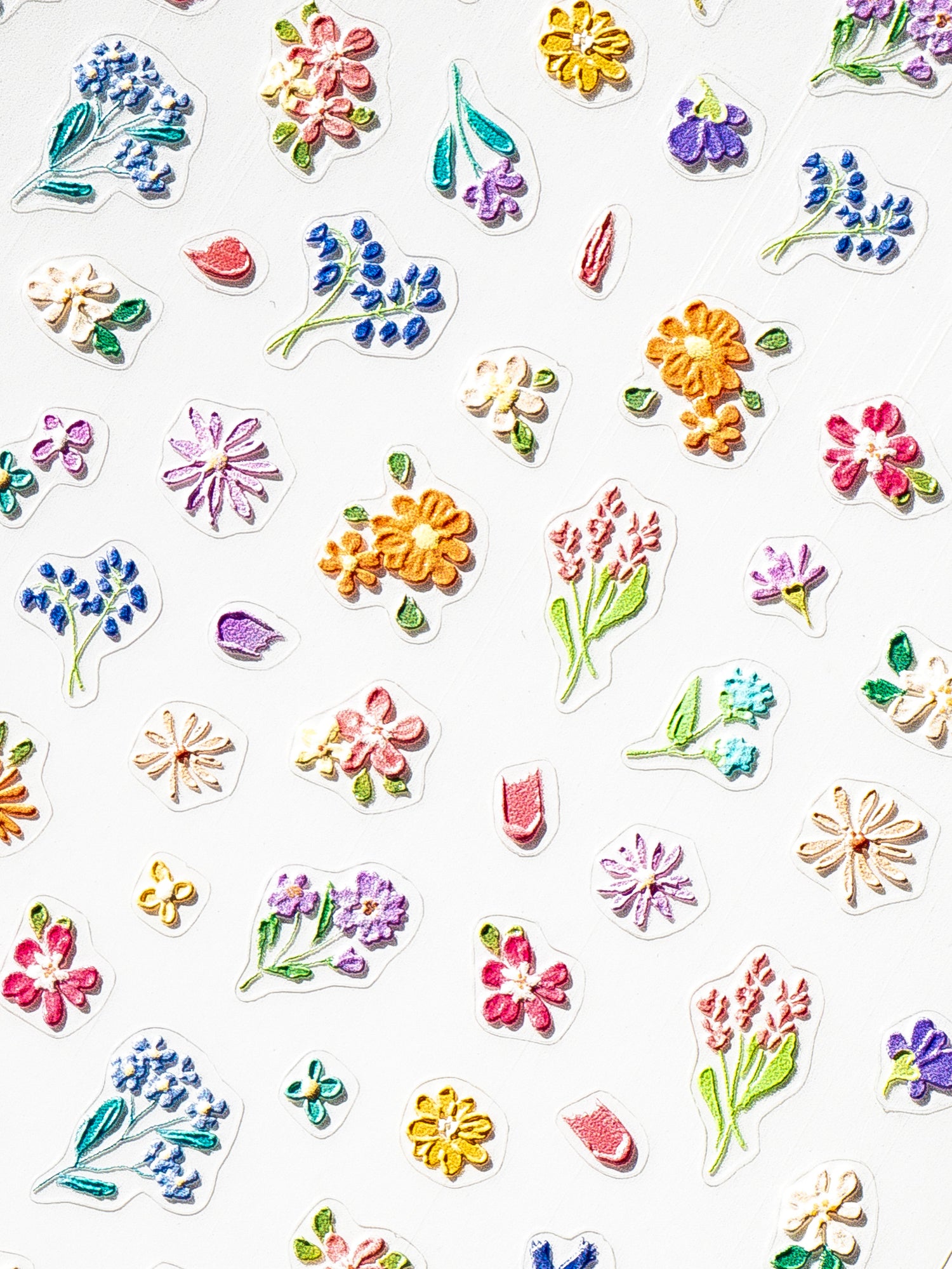 TOMONI Nail stickers, Spring Flowers