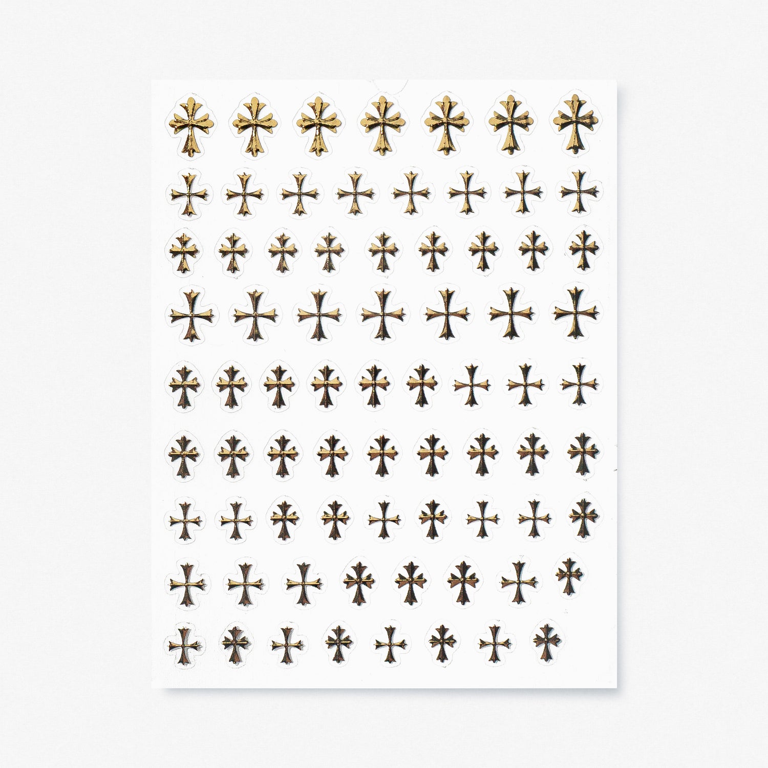 TOMONI Nail Stickers, Cross