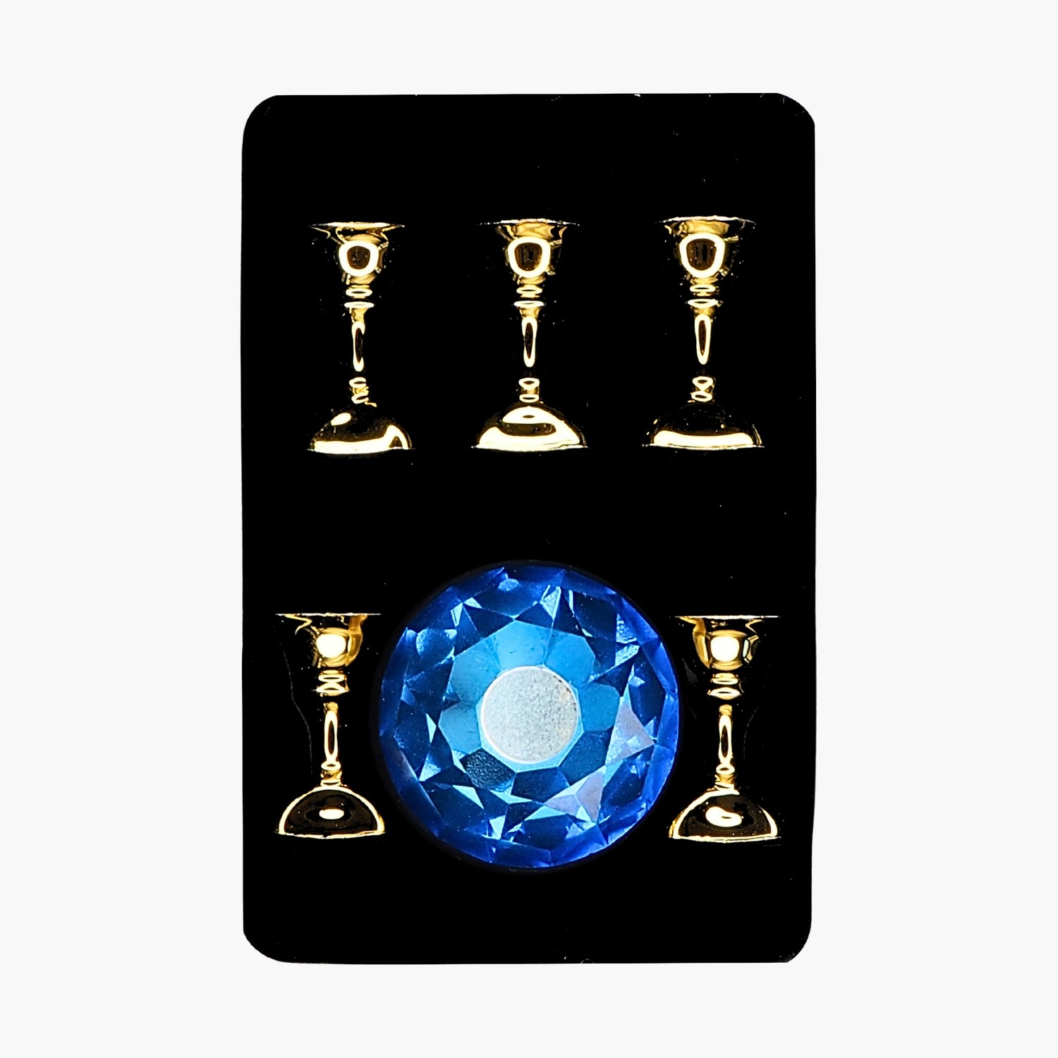Magnetic Crystal Tip Holder Blue