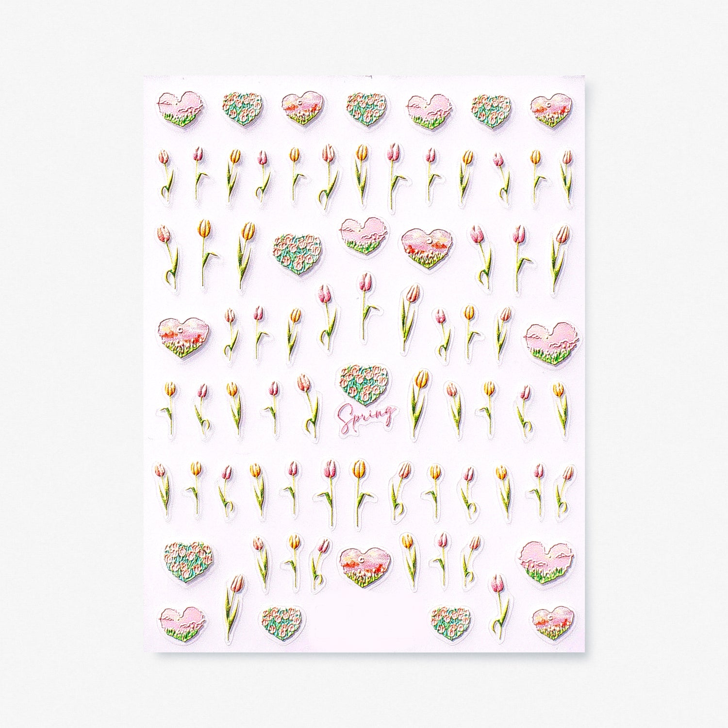 Kynsitarrat 3D, Tulips