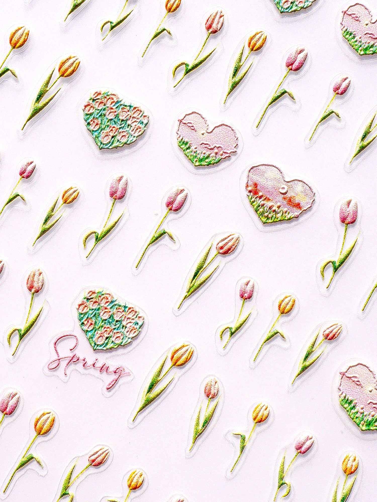 Kynsitarrat 3D, Tulips