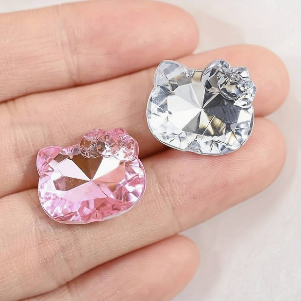 Nail Decoration, Hello Kitty 2 Crystal 1pc