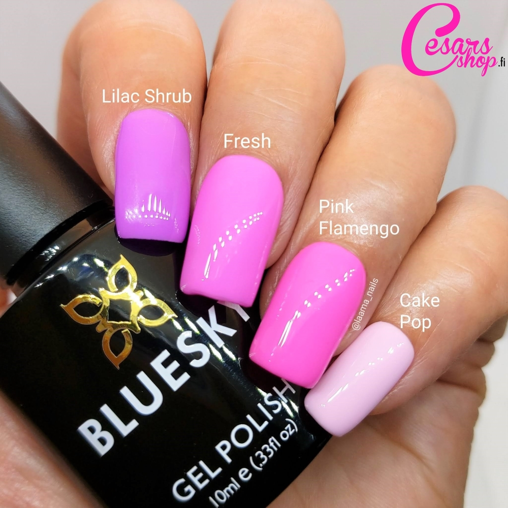 Bluesky Gel Polish, Pink Flamengo