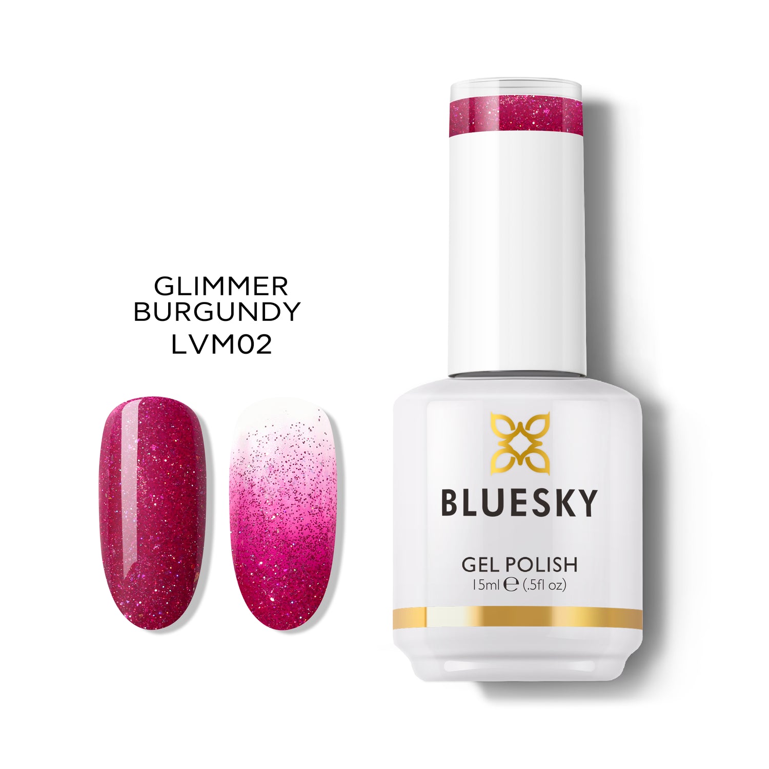 Bluesky Geelilakka, Glimmer Burgundy