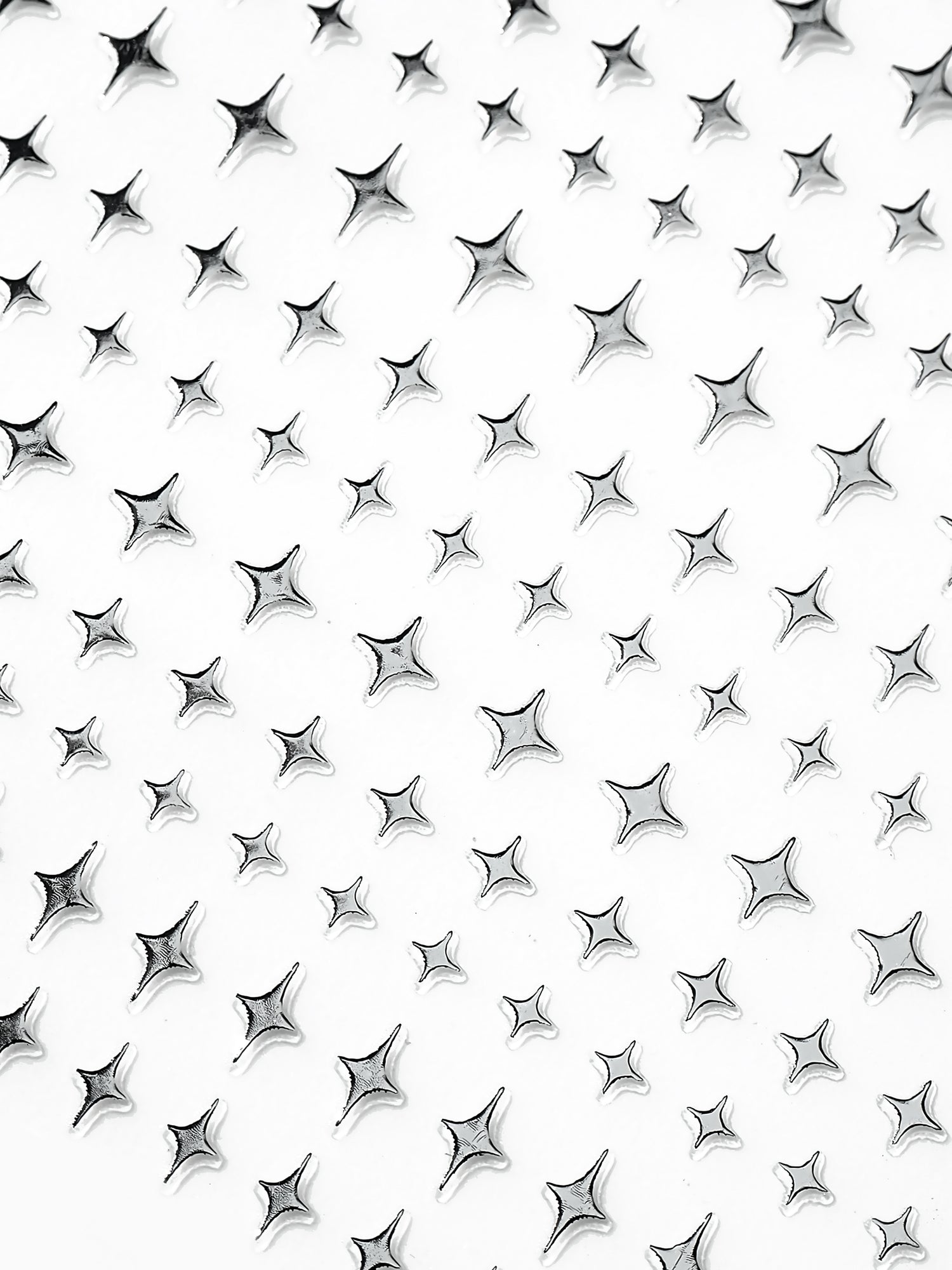 Aha! Kynsitarrat, Sparkles Silver 053