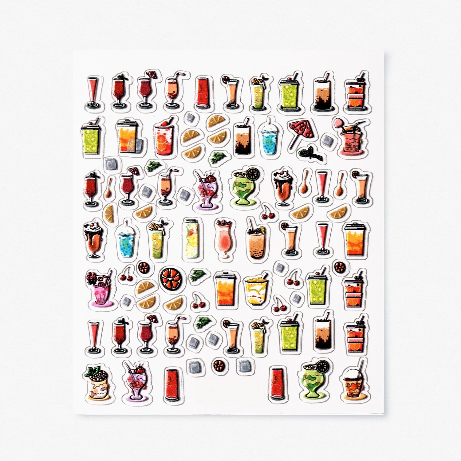 Nail Stickers, Drinks