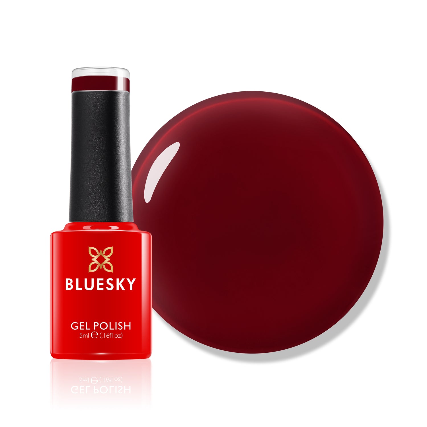 Bluesky Gel Polish, Red Sky Night