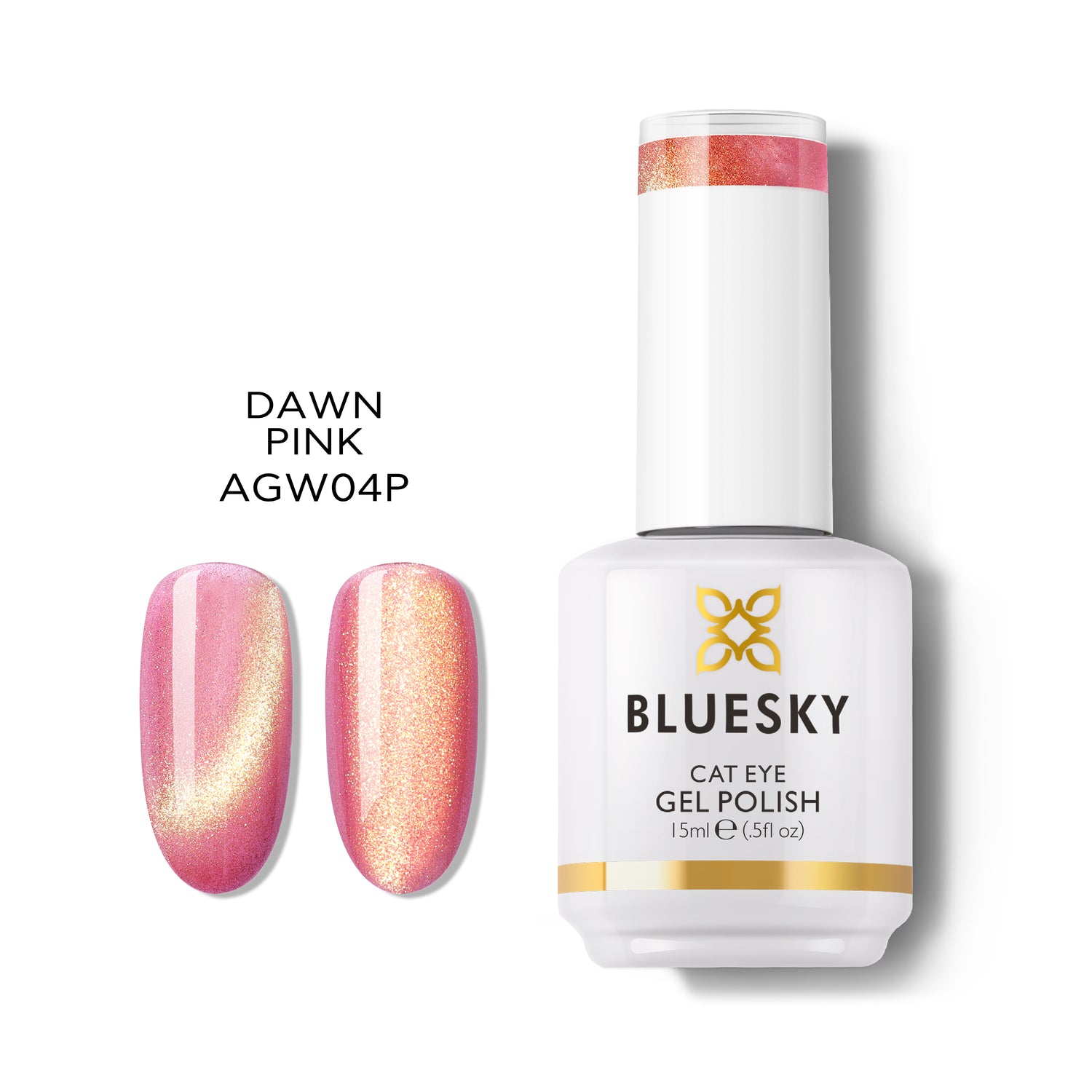 Bluesky Magnetic Gel Polish, Dawn Pink